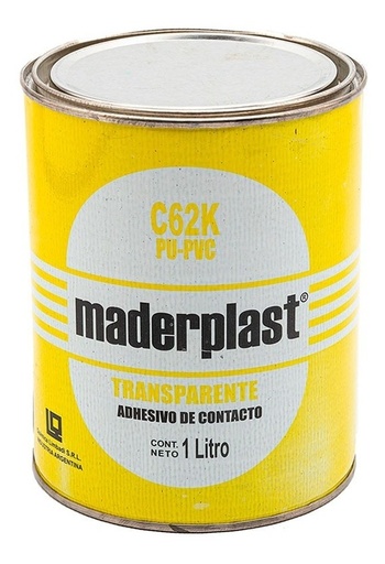 Adhesivo De Contacto C62k para PI/PVC Maderplast Litro
