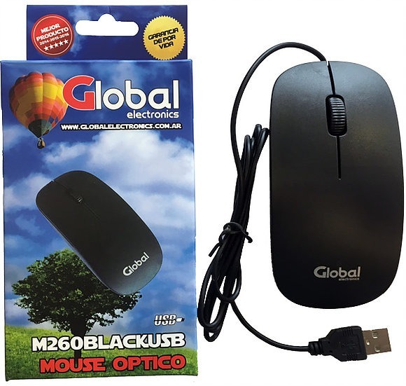 Mouse Optico USB M260 Global