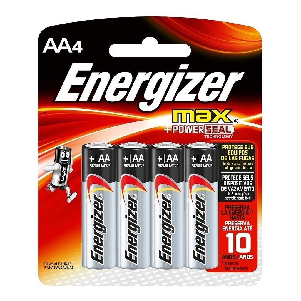 Pilas AA Max Blister x4 Energizer