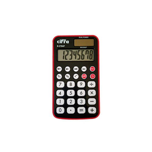 [CALCB278AP] Calculadora de Bolsillo B-278AP Cifra