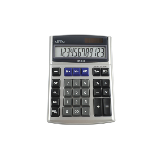 [CALCDT880] Calculadora de Escritorio DT-880 Cifra