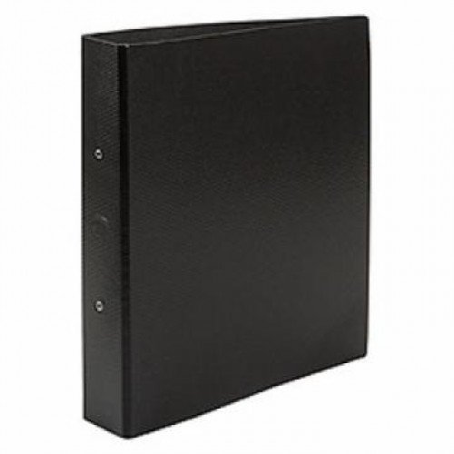 [AVI0647] Carpeta Fibra Negra Oficio 2x40 mm