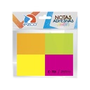 Notas Adhesivas 38x50 50h x 4 colores Neon
