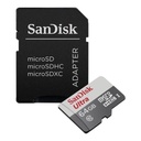 Memoria 64GB Micro SDHC Ultra con Adaptador Sandisk