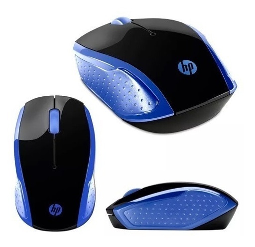 [2HU85AA] Mouse HP 200 Wireless Azul