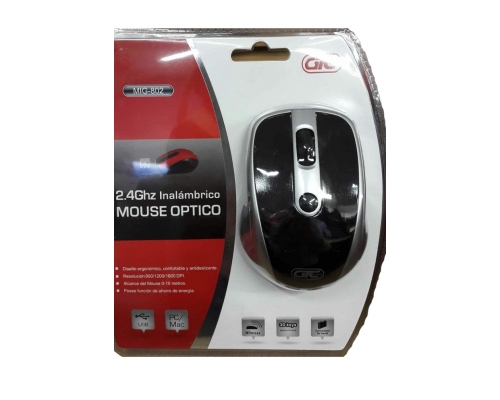 Mouse Optico Inalambrico GTC MIG-802 Negro