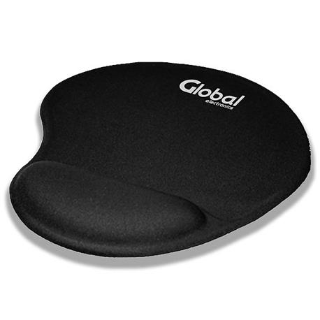 [MPADGELBK] Mouse Pad Con Gel Global Negro
