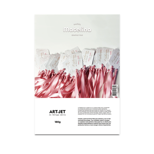 Papel Encapado Mate Doble Faz A4 220g 20h ArtJet