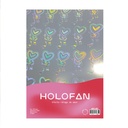 Papel Holofan Holográfico Autoadhesivo Ráfaga de Amor A4 20h ArtJet
