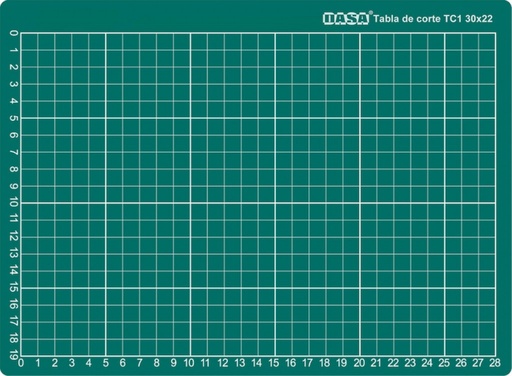 [2010101] Tabla de Corte TC 1 30 x 22 cm A4 Dasa